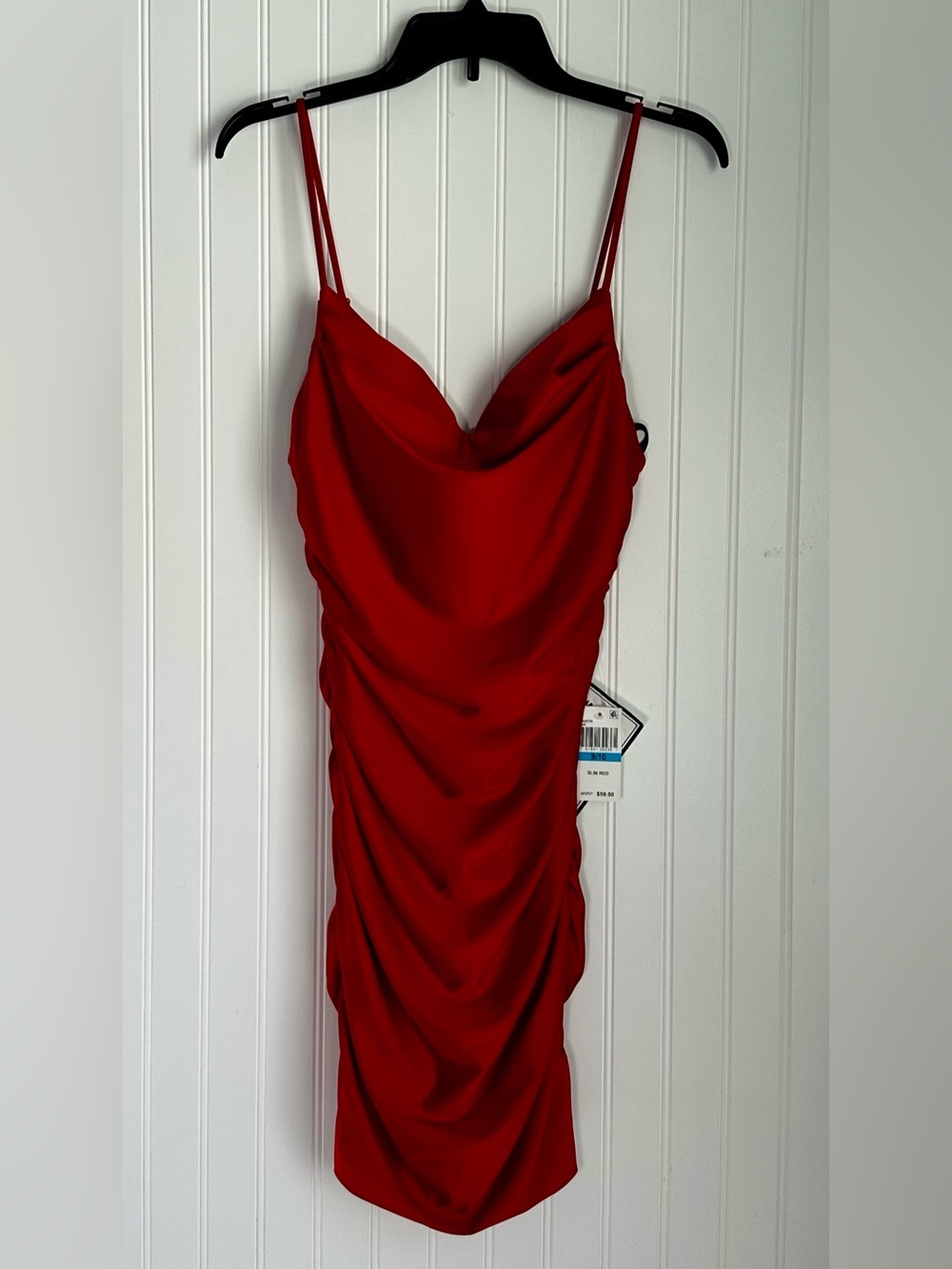 Ruched Cami Bodycon Dress 9/10